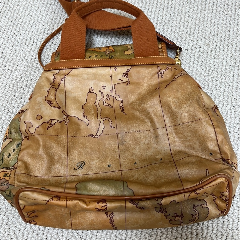 [Alviero Martini] map bag - Picture 3 of 7